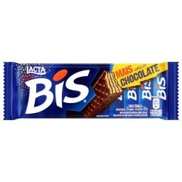 Chocolate Bis ao leite Lacta 126g