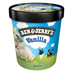 Sorvete Vanilla Ben & Jerry's Pote 458ml