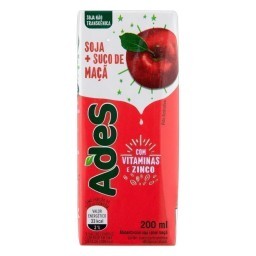 Suco De Soja ADES Sabor Maçã Caixa 200ml