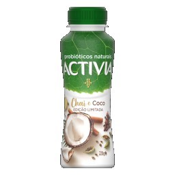 Activia Líquido Coco e Chai 220g