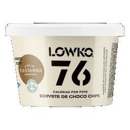 Sorvete Choco Chips Lowko Pote 100ml