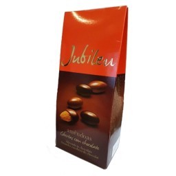 Amêndoas Cobertas Com Chocolate Ao leite JUBILEU 180 Gr