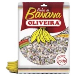 Bala de Banana OLIVEIRA 150G