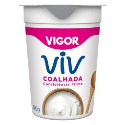 Iogurte Coalhada Desnatado VIGOR Viv Pote 170g