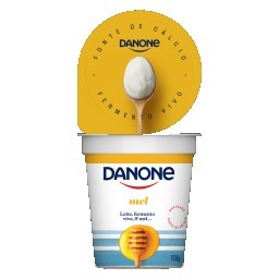 Iogurte Integral Mel Danone Copo 160g