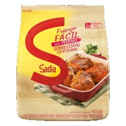 Sobrecoxa de Frango Congelada SADIA Fácil Pacote 800g