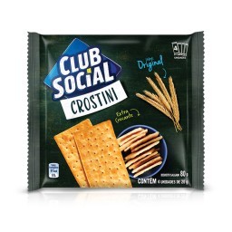 Biscoito Club Social Crostini Original 80g