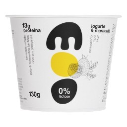 Iogurte Parcialmente Desnatado Skyr Maracujá Zero Lactose Moo Pote 130g