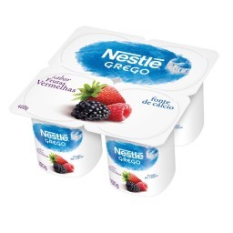 Iogurte Grego Nestlé Frutas Vermelhas 400g