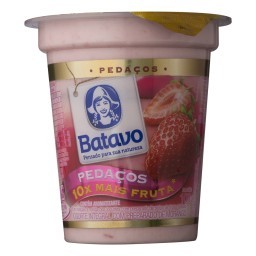 Iogurte com Pedaços de Morango BATAVO 100g