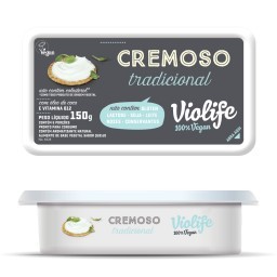 Queijo Vegano Violife Cremoso Tradicional 150G