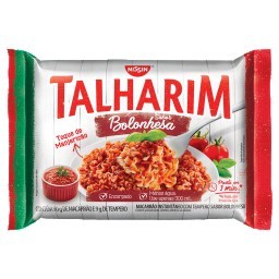 Macarrão Instantâneo de Bolonhesa Nissin Miojo Talharim Pacote 99g