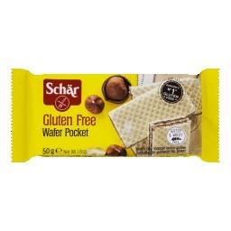 Biscoito SCHAR Wafer de Chocolate Pacote 50g