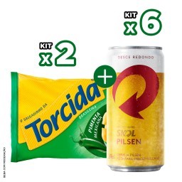 Kit Skol + Torcida Pimenta Mexicana