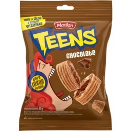 Biscoito de Chocolate Teens MARILAN 80g