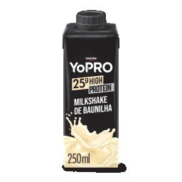 YoPRO Bebida Láctea UHT Milkshake de Baunilha 25g de proteínas 250ml