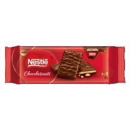 Biscoito Cobertura Chocolate ao Leite Nestlé Chocobiscuits Pacote 80g