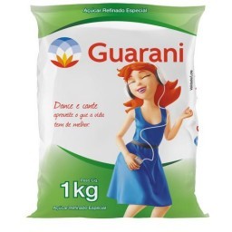 Açúcar refinado Guarani 1KG