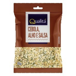 Alho, Cebola e Salsa Qualitá Pacote 30g