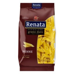 Macarrão de Sêmola de Trigo Grano Duro Penne Renata Superiore Pacote 500g