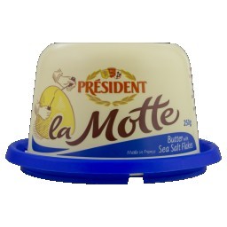 Manteiga Francesa com Sal PRÉSIDENT La Motte Pote 250g