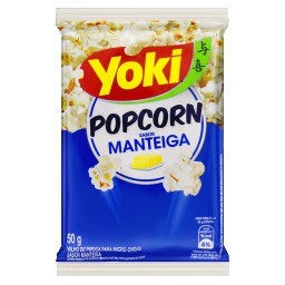 Pipoca para Microondas Manteiga YOKI 50g