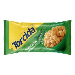 Salgadinho de Trigo Pimenta Mexicana Torcida Pacote 45g