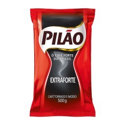 Café Pilão Torrado E Moído Extra Forte Almofada 500g