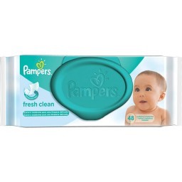 Lenços umedecidos Pampers 48 unid.