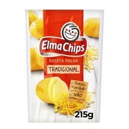 Batata Palha Tradicional Elma Chips Pacote 215G