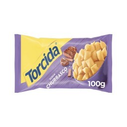 Salgadinho de Trigo Churrasco Torcida Pacote 100g