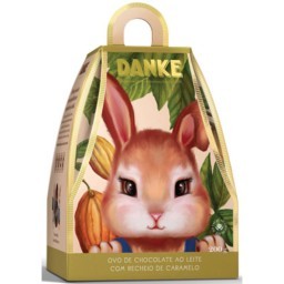 Ovo ao Leite Recheado com Caramelo DANKE 200g