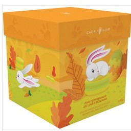Ovo chocolate ao leite com recheio de Limão Siciliano 400g