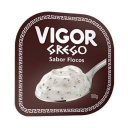 Iogurte grego Vigor Flocos 100g