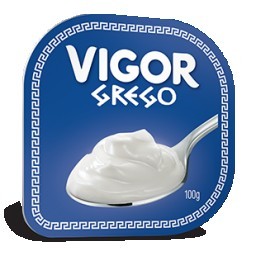 Iogurte grego Vigor tradicional 100g