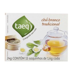 Chá Branco TAEQ 24g com 15 Saquinhos