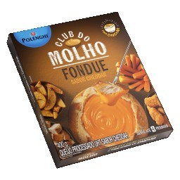 Fondue de Queijo Cheddar POLENGHI Club do Molho Caixa 400g