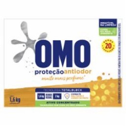 LAVA ROUPAS OMO 1,6KG PROTECAO ANTIODOR