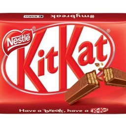 Chocolate Nestlé Kit Kat 4 Fingers ao leite ou branco 41,5g
