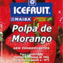 Polpa de fruta Icefruit morango 100g