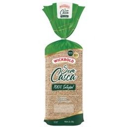 Pão 100% Integral Sem Casca WICKBOLD Pacote 450g